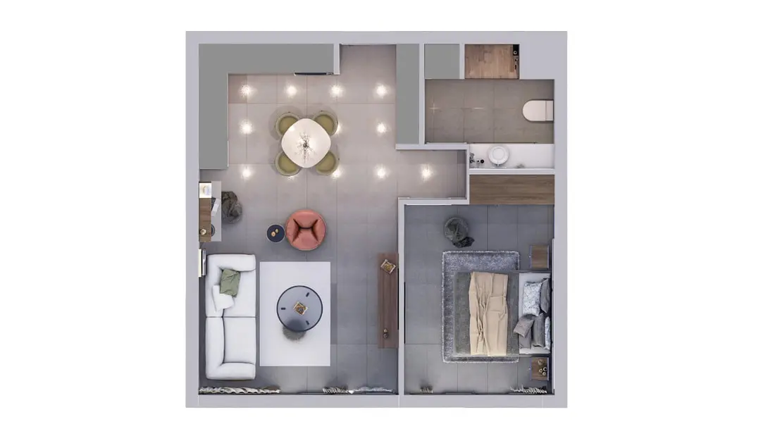 Plantegning – Sky Famagusta