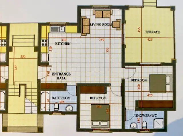 Plantegning – Sea Magic – penthouse B14-64