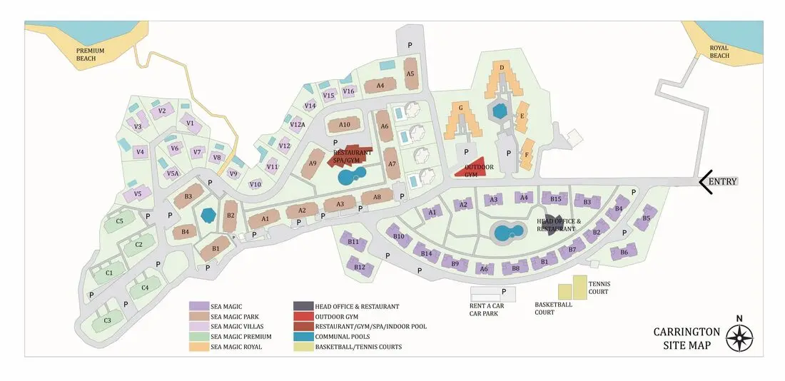 Floor plan – Sea Magic Royal – E1
