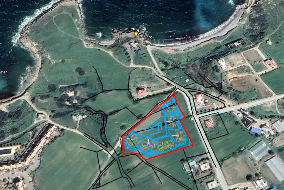 Plantegning – Tatlisu Marina